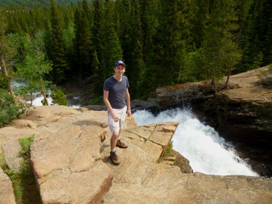 Yours truly at Alberta Falls