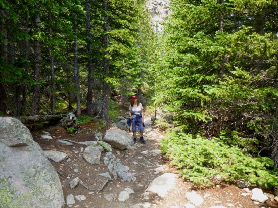 About 2/3 mile past Alberta Falls
