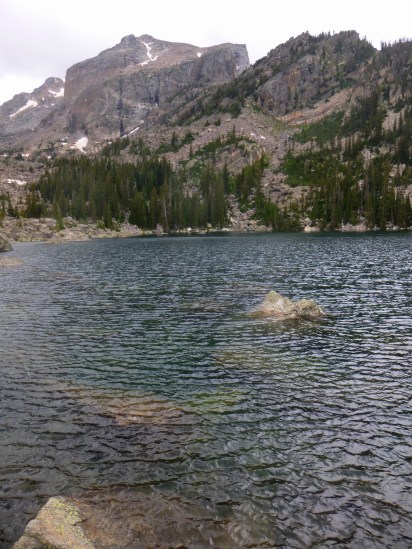 Lake Haiyaha and Hallett Peak