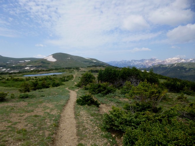 Approaching Forest Canyon Pass