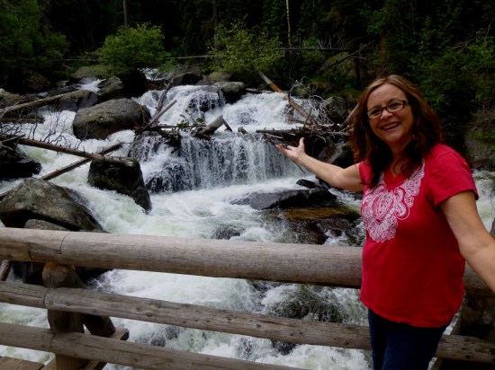 Cascades at North St. Vrain Creek crossing