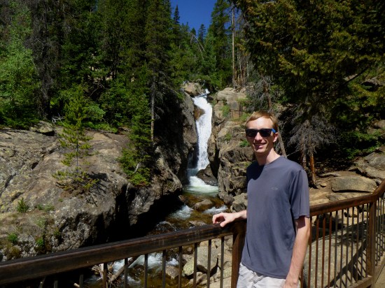Yours truly at Chasm Falls  viewpoint