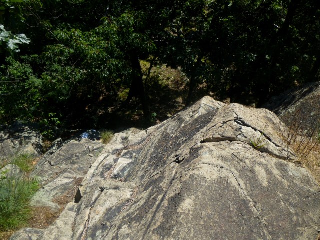 The descent from rock #2