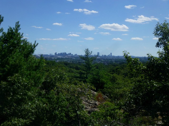 View from unnamed rock