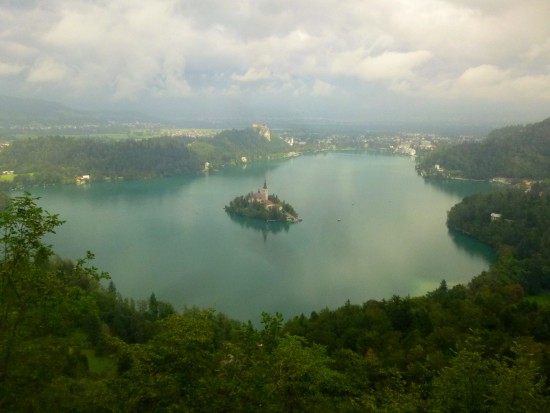 Lake Bled from Mala Osojnica