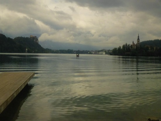 Back down at Lake Bled