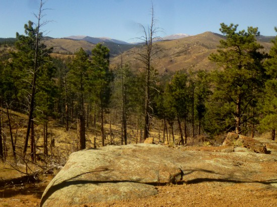 View west from Park View Trail