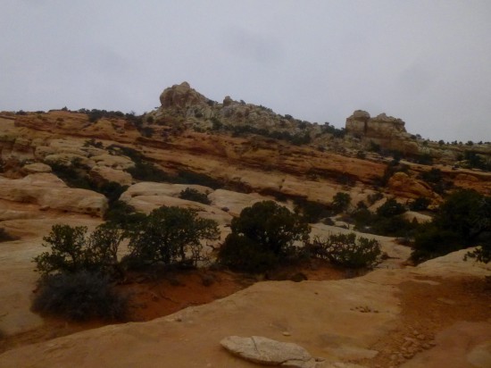 Approaching Navajo Knobs