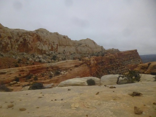 The return route, Navajo Knobs Trail