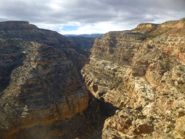 Fremont Gorge Overlook Trail, Capitol Reef National Park, December 2014