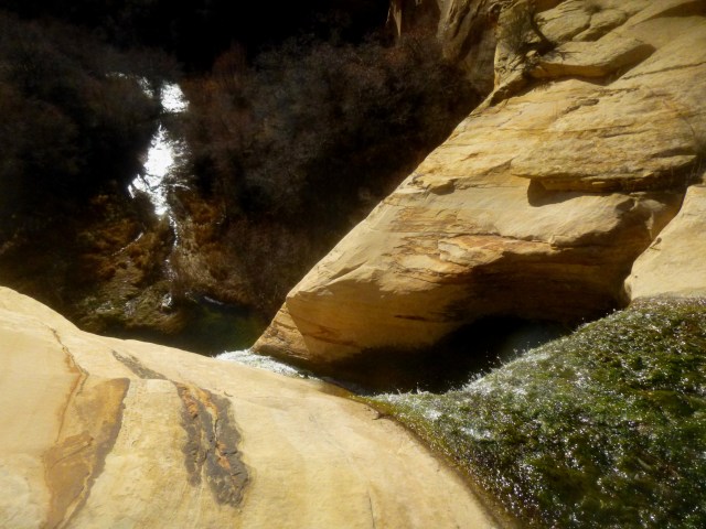 Top of Upper Calf Creek Falls, Grand Staircase-Escalante National Monument