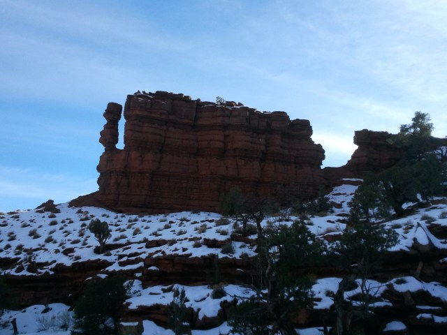 The Motorman, Capitol Reef National Park, January 2015