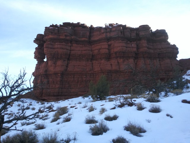 Just below The Motorman, Capitol Reef National Park