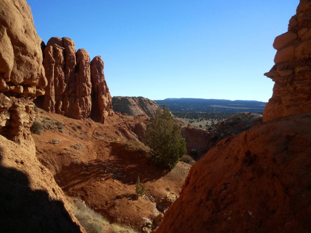 Shakespeare Arch and Sentinel Trail, Kodachrome Basin State Park, January 2015