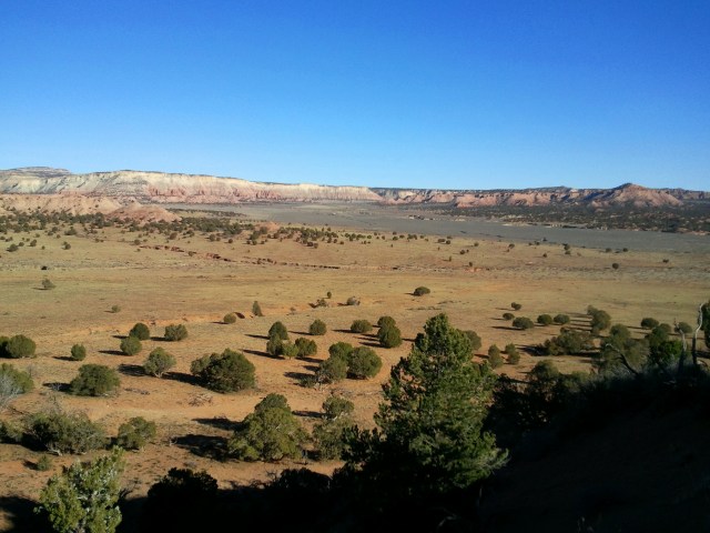 Views east, toward Grand Staircase-Escalante National Monument