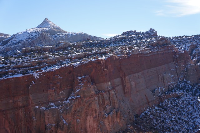 Fern's Nipple rises above Grand Wash