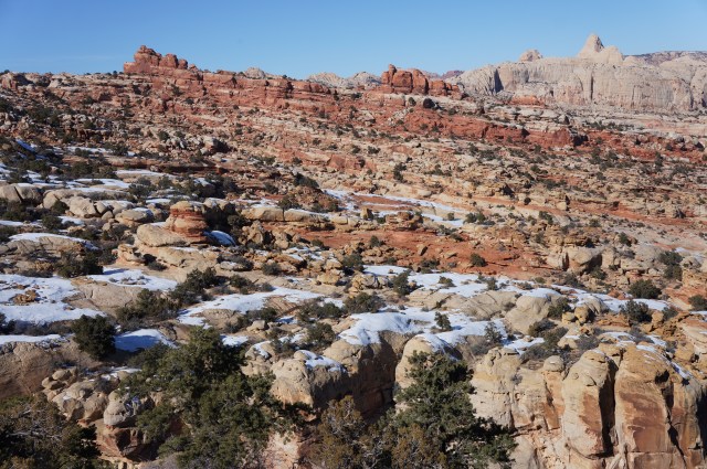 Frying Pan Trail, Capitol Reef National Park, January 2015