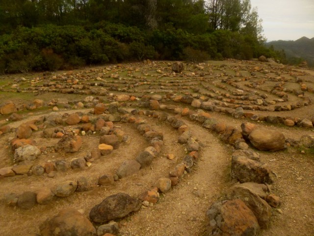 Second labyrinth, Table Rock Trail, Robert Louis Stevenson State Park