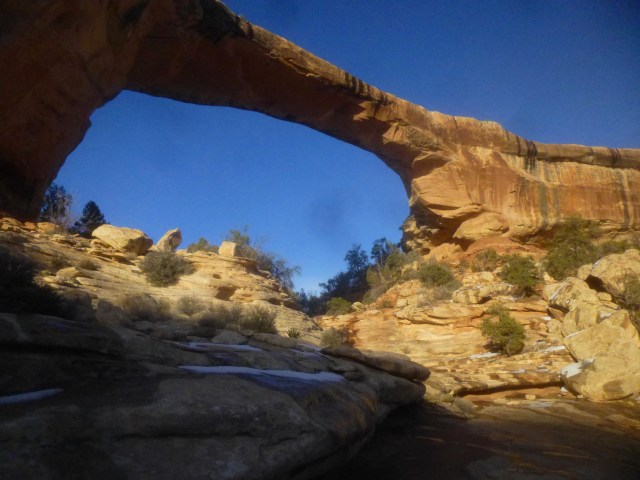 Owachomo Bridge, along the Loop Trail, Natural Bridges National Monument