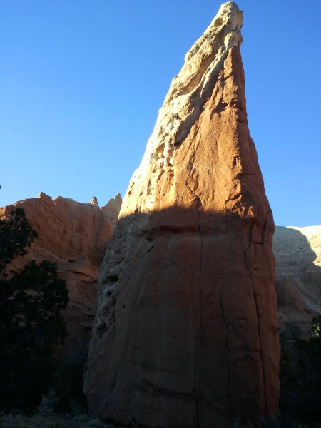 Second sedimentary pipe, Nature Trail, Kodachrome Basin State Park