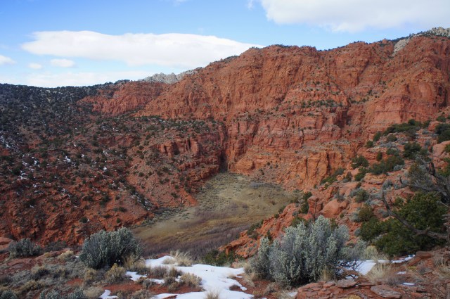 Crescent Canyon from the second ridgeline