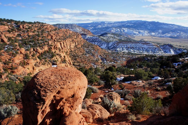 Durfey Canyon / Boy Scouts Trail, Sunglow area, Fishlake National Forest, February 2015