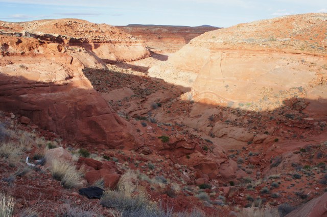 South Fork of Maidenwater Canyon from Utah Highway 276