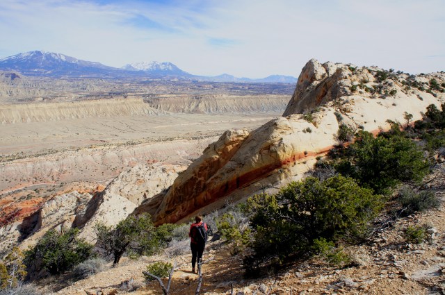 Dropping to the second saddle