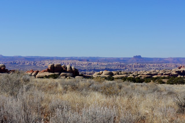 View of The Grabens, The Maze, and Junction Butte in the Island of the Sky District