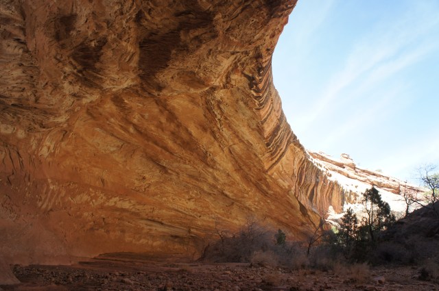 Cowboy Cave, Lower Muley Twist Canyon, Capitol Reef National Park