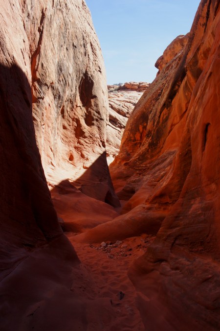 Narrows in Peekaboo Gulch, near the exit
