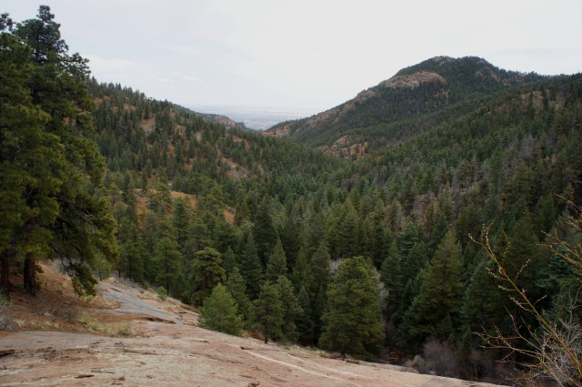 Silver Cascade Falls Trail, North Cheyenne Canyon Park, April 2015