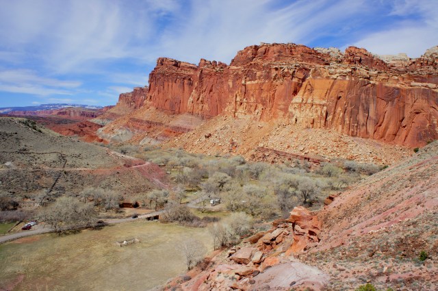 Fantastic views of Fruita from the switchbacks up to Cohab Canyon