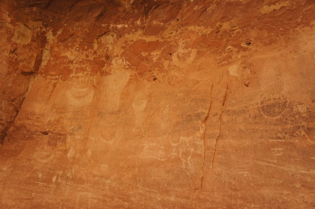 Petroglyphs in Capitol Gorge, Capitol Reef National Park