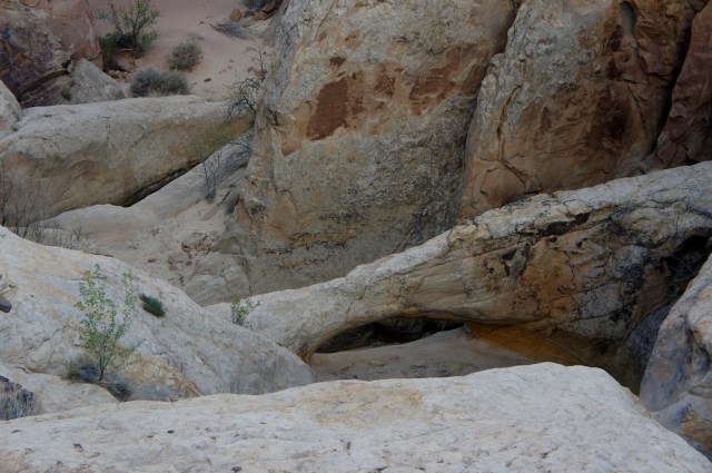 Natural bridge near the Tanks, Capitol Gorge, Capitol Reef National Park