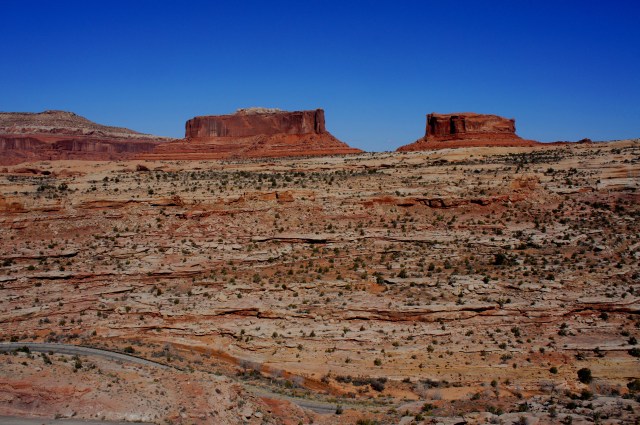 Monitor and Merrimack Buttes along Highway 313