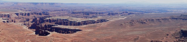 Panorama of Monument Basin and the White Rim