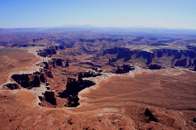 Monument Basin from the White Rim Overlook