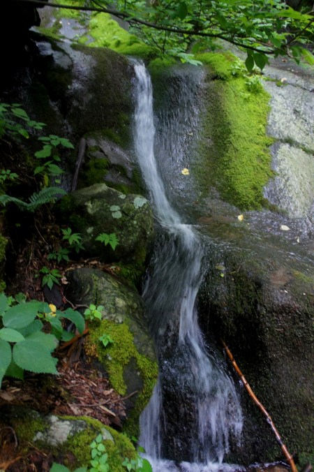 Minor waterfall along Little Devils Stairs Trail