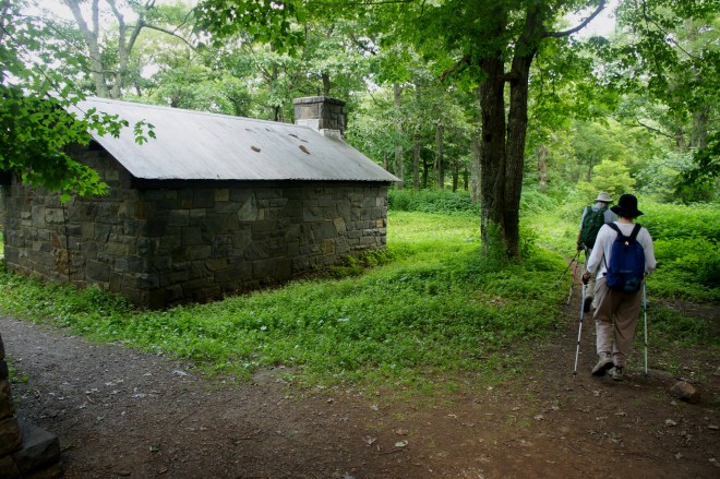 Byrds Nest #3 shelter along the Appalachian Trail