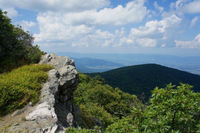 First views from Hawksbill