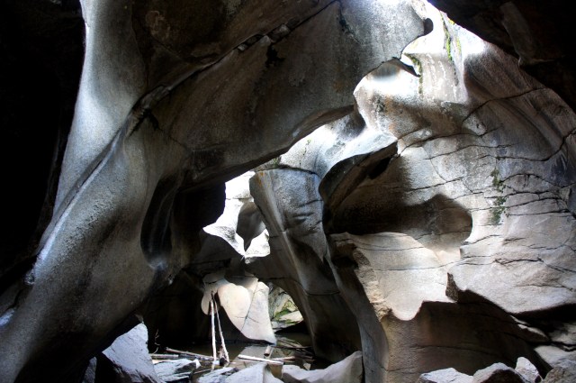Ice caves, Grottos Trail, White River National Forest, CO