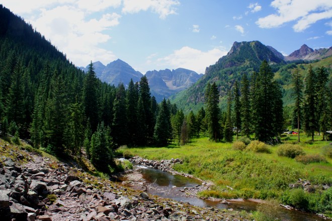 Maroon Creek Trail, White River National Forest, August 2015