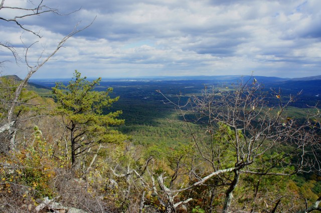 View north from The Point Overlook