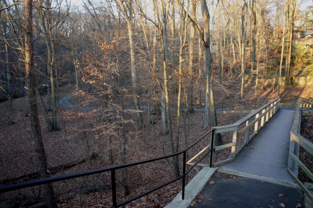 Final hill, leading up to Arlington Boulevard