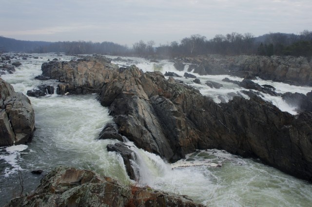 View of Great Falls from overlook #1