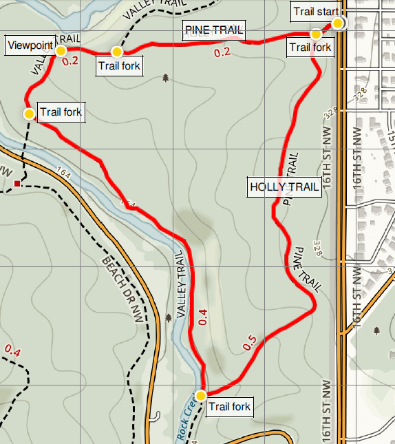 pine-holly-trail-loop-rock-creek-park-map