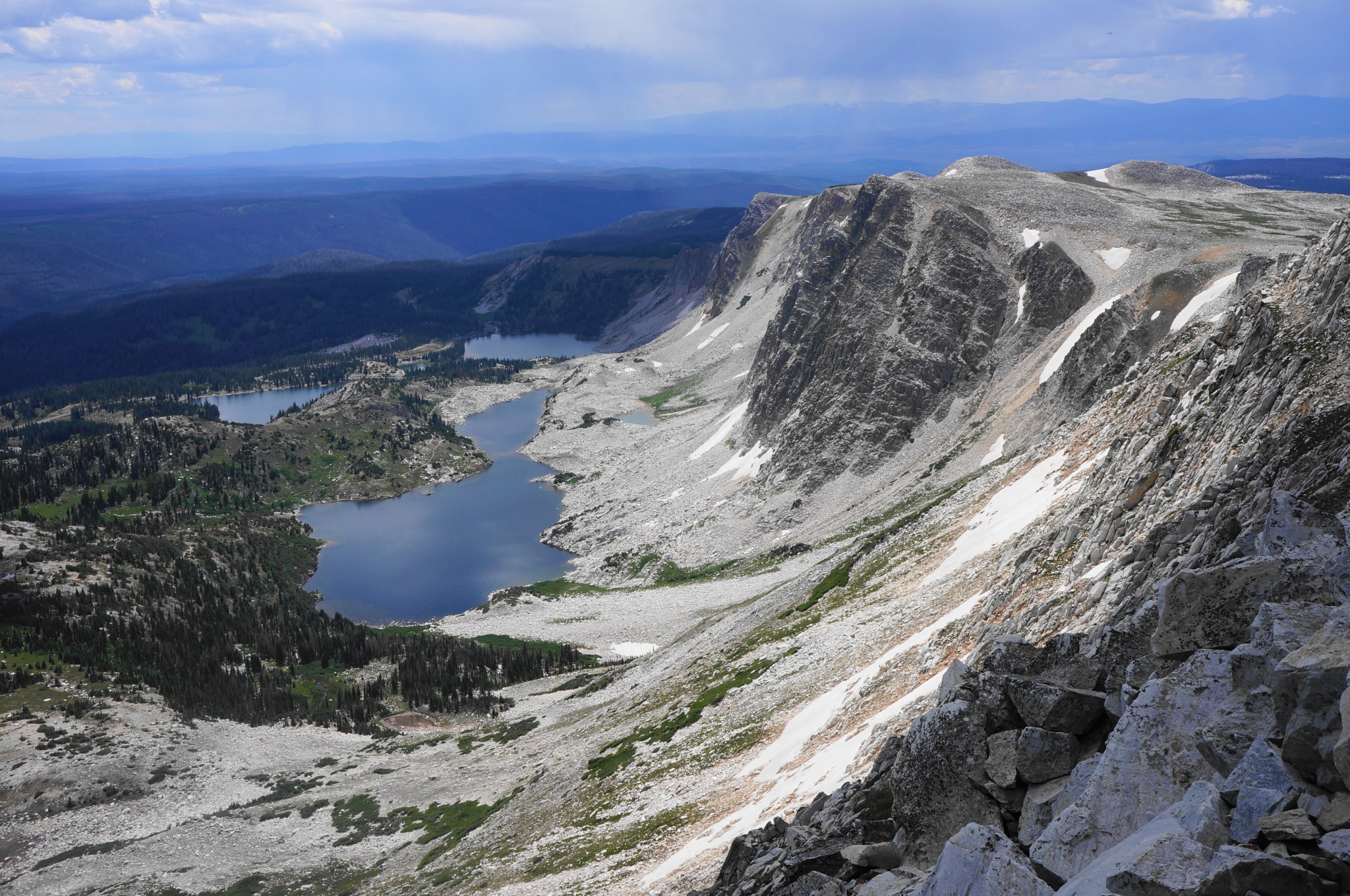 Medicine Bow Peak Loop, including Lakes Trail (Medicine Bow National ...