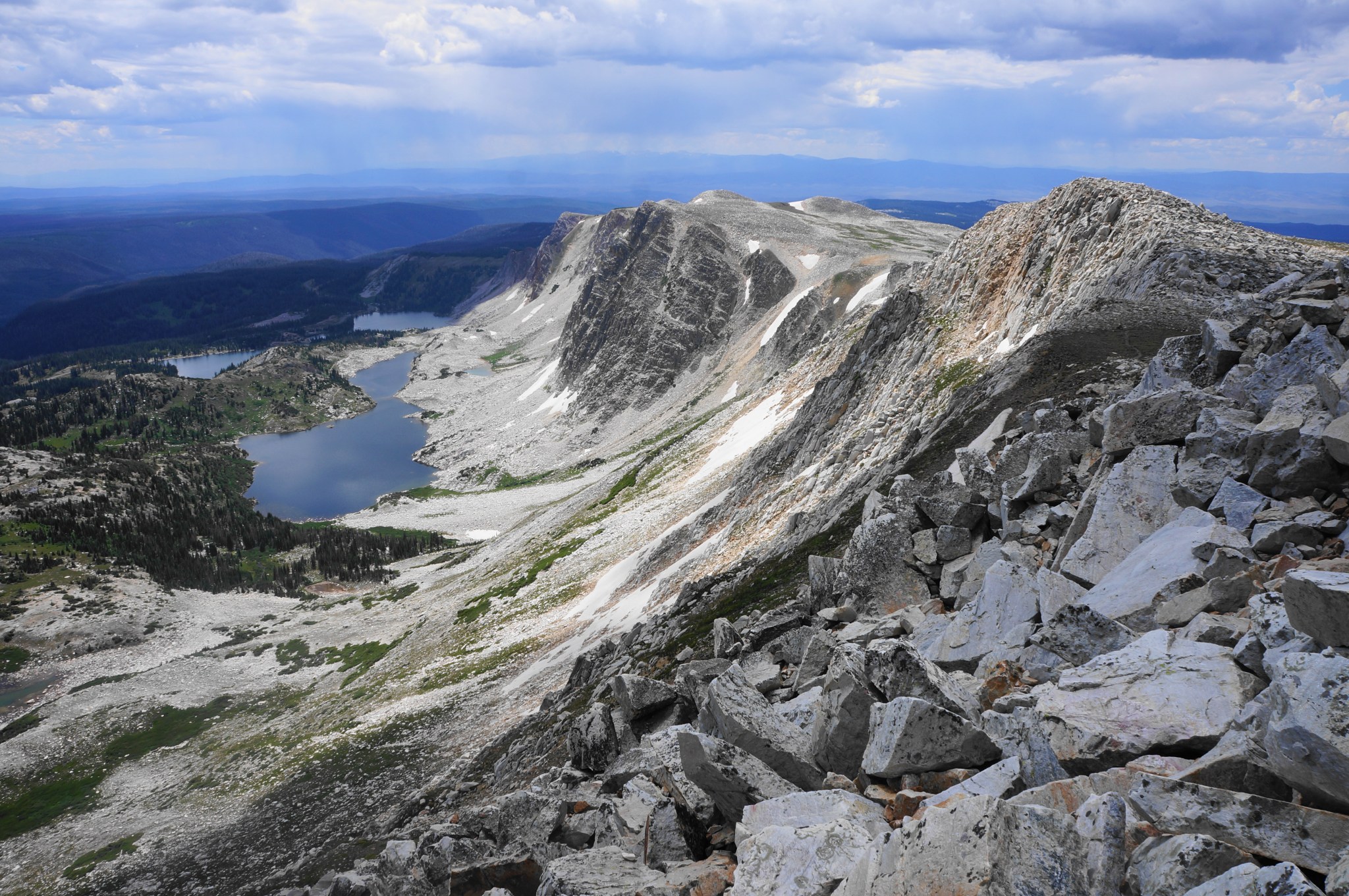 Medicine Bow Peak Loop, including Lakes Trail (Medicine Bow National ...